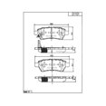 thumbnail image 2 of Balatas Traseras para Volkswagen Polo 2013-2014 7635d768, 2 of 2