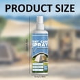 thumbnail image 4 of 55ml Portable Tent Cleaning Spray, Stain & Dirt Remover for Nylon, Polyester and Canvas Camping Gear, 4 of 6