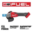 thumbnail image 2 of Grinder Milwaukee M18 FUEL 4-1/5/5 pulgadas de frenado con una sola llave, 2 of 2