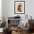 thumbnail image 4 of Art.com Yokobue, Seven Hole Chinese Flute Giclee Print by Utagawa Toyokuni, Black Frame Wall Art, 32" x 40", 4 of 5