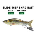 thumbnail image 1 of Herramientas de engranajes de señuelos artificiales de 165 cm aparejos de pesca con cebo Wobbler de 62g (estilo D) Sywqhk Para Estrenar, 1 of 8
