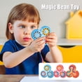 thumbnail image 1 of Bean Cube  Stress and Anxiety Relief Magic Cube Spinner Toy Decompression Beads Toy Logical Thinking Development Spinners Toy for Kids, 1 of 7