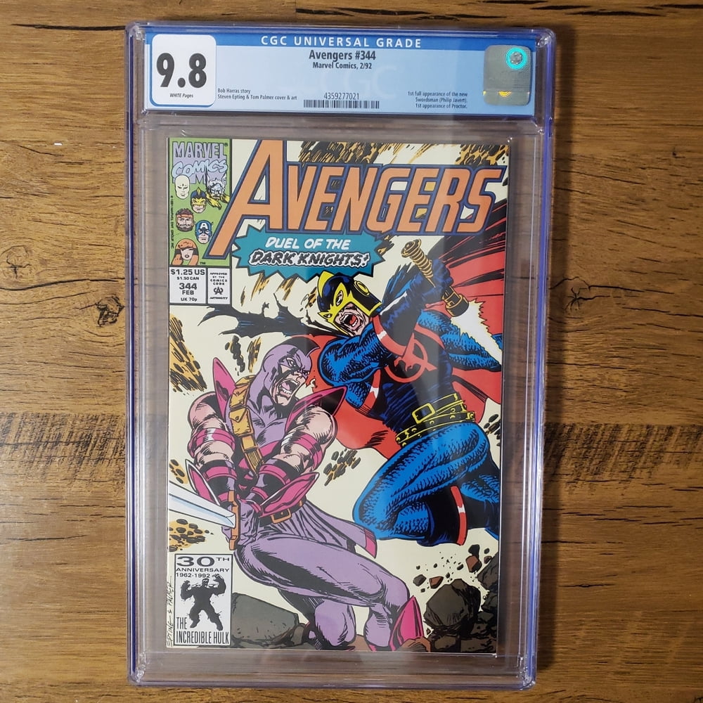 Cover of The Avengers #344