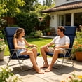 thumbnail image 4 of High Back Outdoor Dining Chair Cushion Set of 1, Fade Resistant Polyester Fabric Patio Chair Pad, 42 x 17 x 1.9 Inch Outdoor Cushion for Dining Chair, Waterproof Seat Cushion for Patio Furniture, 4 of 5