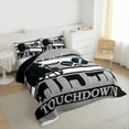 thumbnail image 3 of Erosebridal Teens Foxborouch Football Bedding Twin Comforter Set,Sport Theme Down Comforter,Rugby Decor,Reversible,Lightweight,2-Piece, 3 of 7