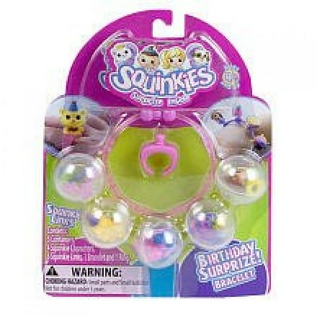 Squinkies Pencil Topper Accessory Bracelet Birthday Surprize