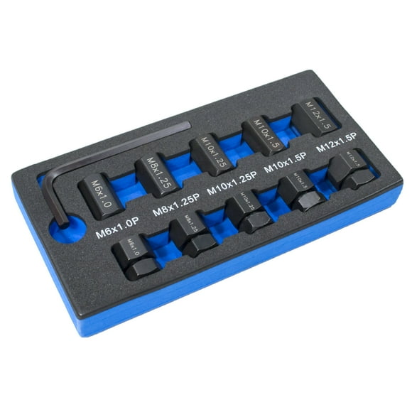 Tool Guy Republic 10 PC Stud Remover and Installer Kit (HT-1540 Metric)