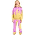 thumbnail image 3 of Youpwaven Unisex Ice Cream Sweatsuit 2 Piece Clothing Set Cute Preppy Ice Cream Drip Print Hoodie and Sweatpants Outfits Set for B'o'ys G'i'rls, Size 3-14Y, 3 of 10