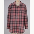 thumbnail image 4 of Womens Flannel Shirts Long Sleeve - Plaid Jackets for Women Flannel Long Sleeve Lapel Collar Button Up Plaid Shirt with Pockets, 4 of 8