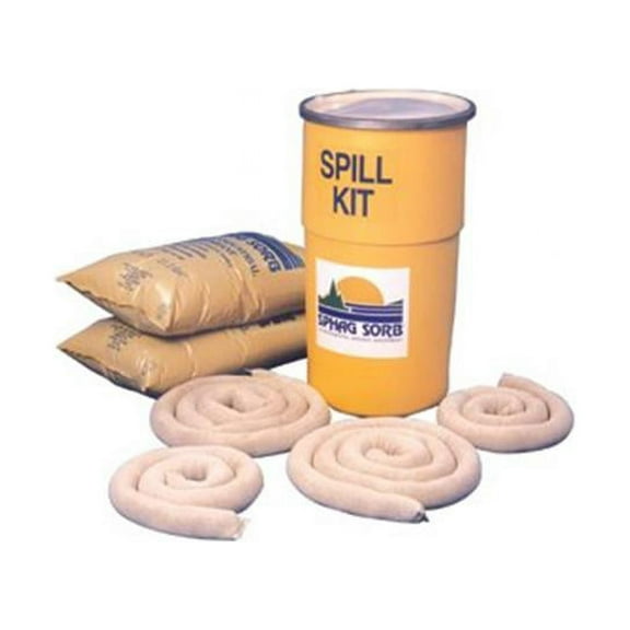 Sphag Sorb 671-SS-14SRK 14-Gal. Drum Spill Response Kit
