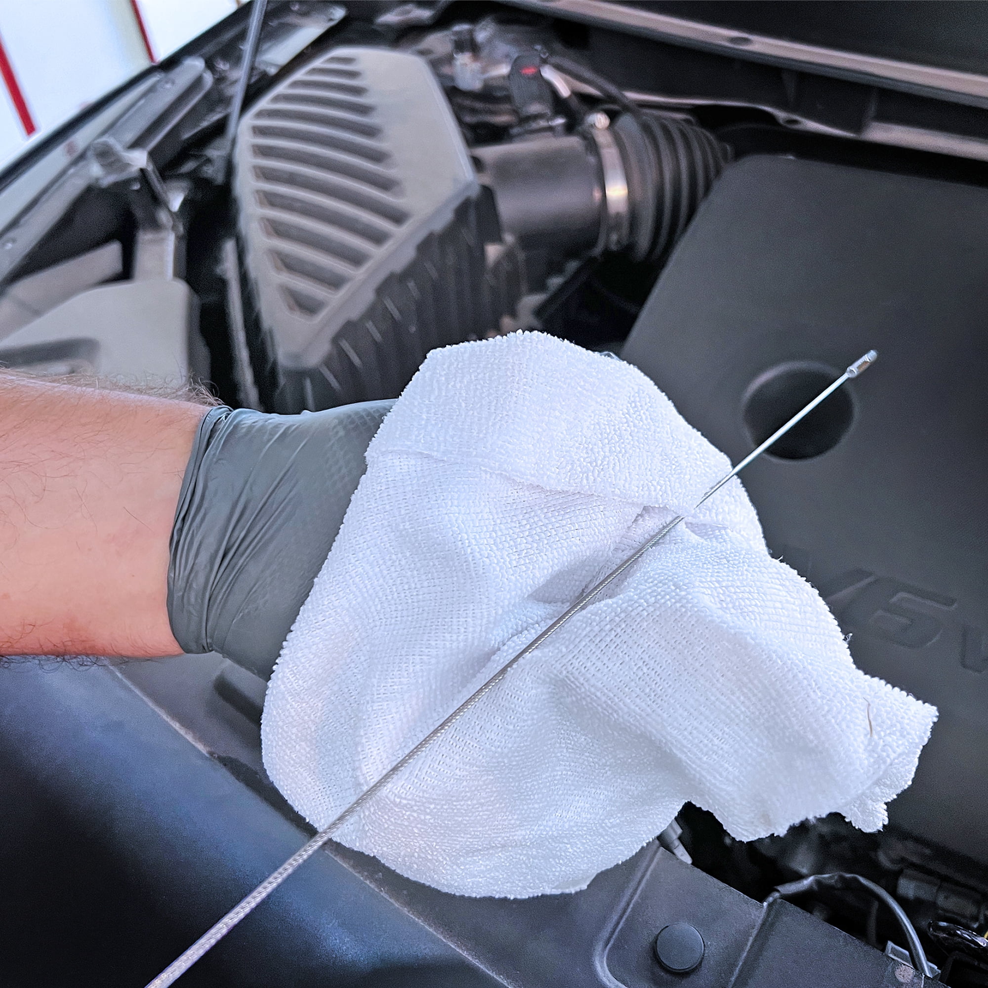 Grab•A•Rag Multipurpose Automotive and Household Cleaning Cloths and Wipes, 50pk White