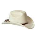thumbnail image 4 of RUINIXCW Western Cowboy Hat for Men Women Cowgirl Hat Classic Felt Roll Up Fedora Hat with Leather Buckle Belt Wide Brim Jazz Hat Themed Party Cap Wedding Party Costume, 4 of 9