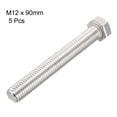 thumbnail image 3 of Tornillos de cabeza hexagonal M12 de 90mm de acero inoxidable 304 5 pcs, 3 of 3