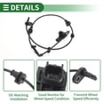 thumbnail image 4 of Sensores de velocidad de rueda ABS Unique Bargains Sensor ABS Sistema de frenos antibloqueo No.57450TMBH01 para Honda Crv 2017 Frontal Derecho, 4 of 7
