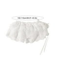 thumbnail image 2 of Korean Style Lace Skirt Hem, Polyester Layered, Versatile, 2 of 8