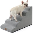thumbnail image 1 of Dog Stairs for Small Dogs .” H Pet Step with Leakproof Cover High Density Foam Cat Ramp for Couch Sofa or Chair Lightweight Durable Comfort .x.x Step, 1 of 8