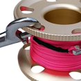 thumbnail image 2 of Scuba Diving Finger Spool Reel, Nylon Finger Spool Diving Reel Line&Double Ended Bolt Snap Gold 30m, 2 of 7