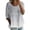 Light Ashy, variant on MEICHEN Fashionable Multi Purpose Casual Women's 3/4 Sleeve T Shirt Summer Trendy Clothing for Women