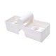 thumbnail image 5 of Portador de caja de soporte de huevo con mango Pantallable Stackable Dispensador de huevos Bin para el refrigerador despensa de encimera para acampar, 5 of 9