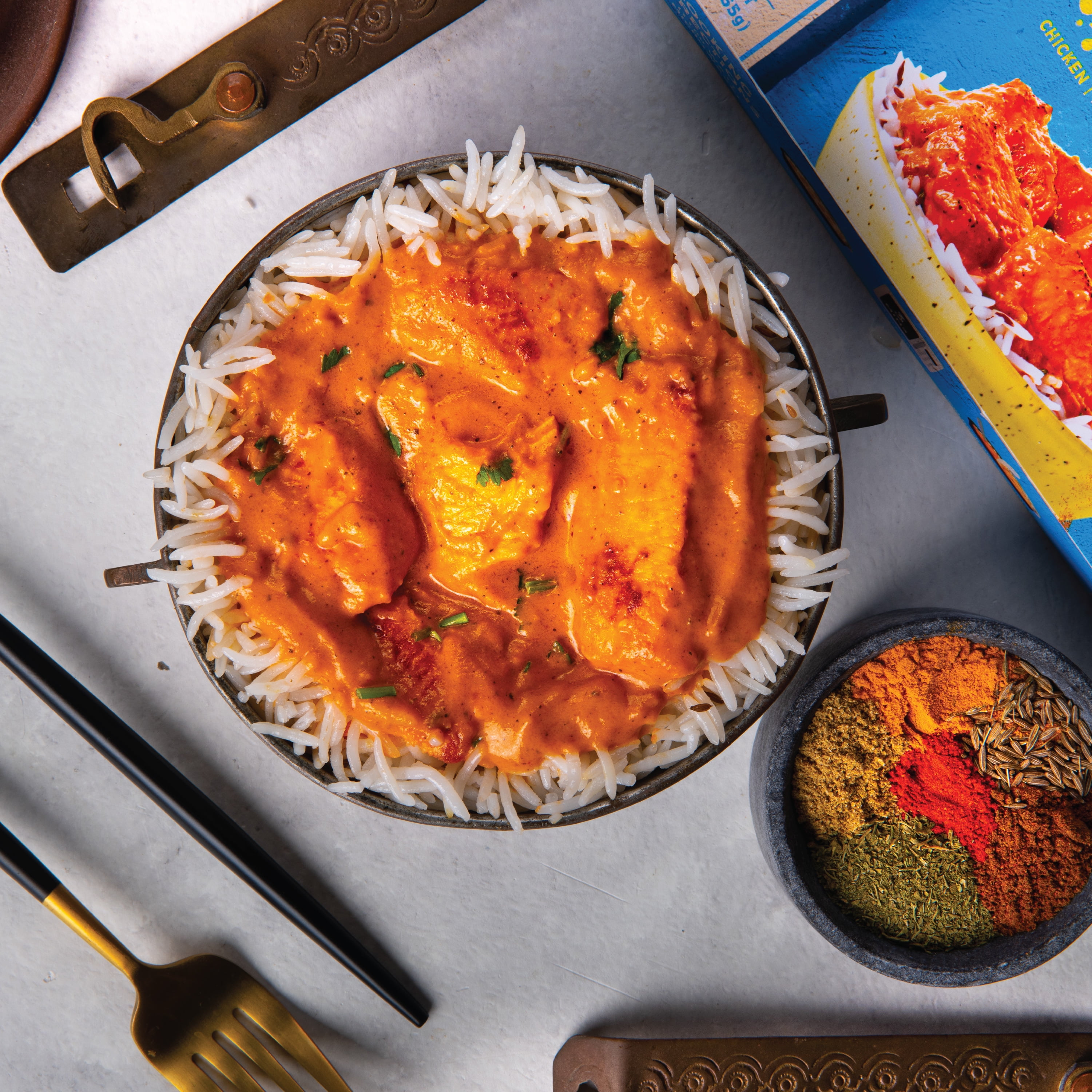 Deep Indian Kitchen Butter Chicken, 9oz (Frozen Packaged Meal)