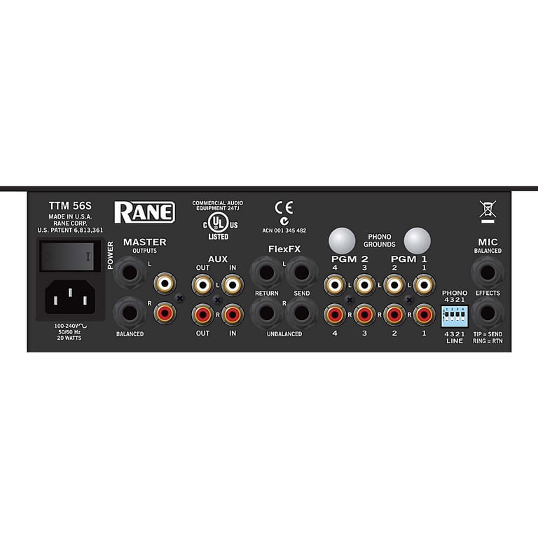 RANE TTM 56S 2-Channel DJ Mixer - Walmart.com