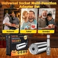 thumbnail image 4 of Juego de herramientas de enchufe LWWTBS Super Universal de 7-9 mm con adaptador, 4 of 7