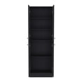 thumbnail image 3 of Kitchen Pantry 71" H, 4 Doors, 5 Adjustable Shelves, Laundry, Black, 3 of 6