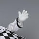 thumbnail image 5 of Muñeca de arlequín de muñeca piezaza colgante de , adornos de exhibición de estante de escritorio de oficina en hogar, G Yotijar Muñecas de payaso de porcelana, 5 of 9