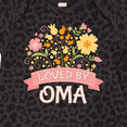 thumbnail image 4 of Inktastic Oma Loves Me Granddaughter for Girl Girls Baby Bodysuit, 4 of 5