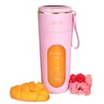 thumbnail image 1 of Exprimidor de con Carga Inalámbrica, Pequeño Exprimidor Portátil, Multifuncional, para el Hogar, Totalmente Automático, Color Rosa, 1 of 5