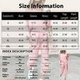 thumbnail image 3 of Wutalume Women's 2-Piece Printed Sweatsuit Set, Round Neck Long Sleeve Shirt and Floral Print Joggers with Pockets, Vintage Style Outfit,Pink 2XL, 3 of 5