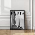 thumbnail image 3 of Paris Text 5 Framed Art Modern Wall Decor, 3 of 15