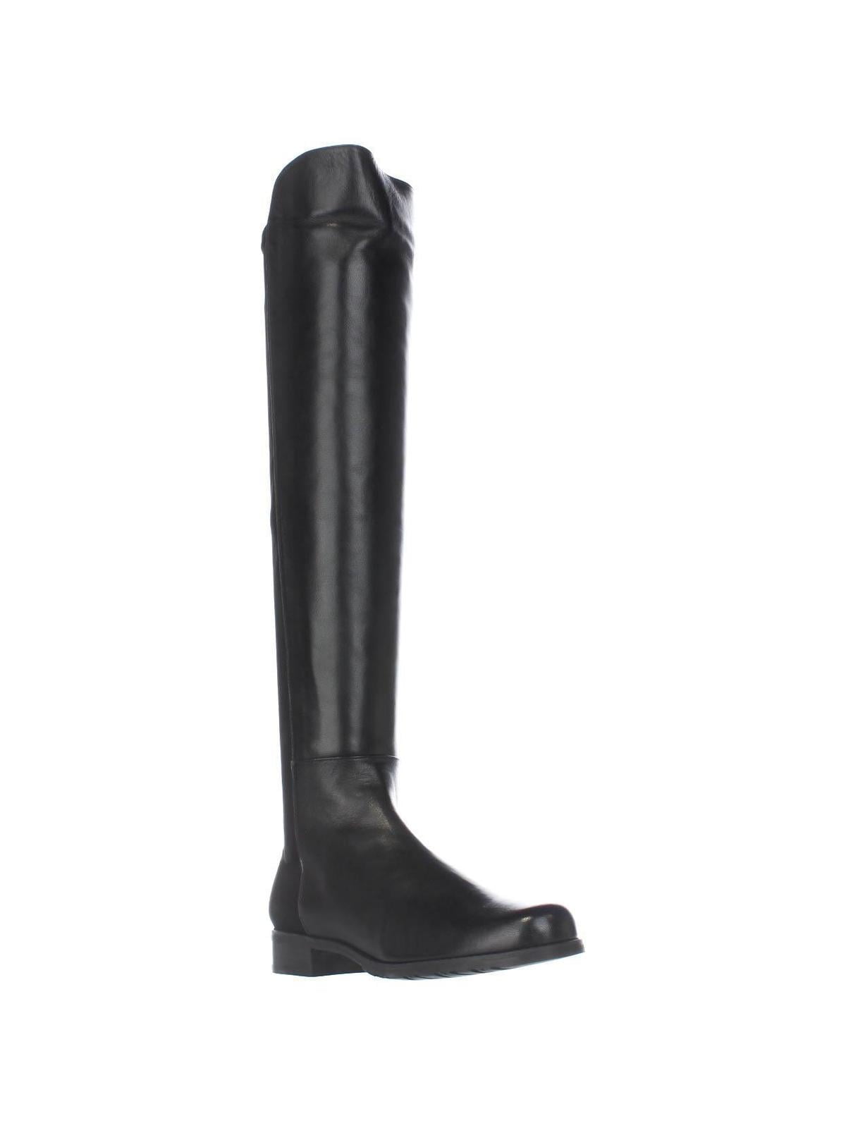 Womens Stuart Weitzman 5050 Over-the-Knee Boots, Black - Walmart.com