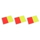 thumbnail image 3 of Vogacara Juego de 2 unidades de tarjetas de árbitro de fútbol, juego de fútbol portátil, deporte, rojo, amarillo, tarjetas de PVC, Type1 NO1, 3 of 6