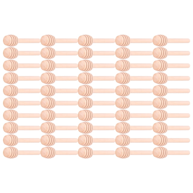 Palo De Nido De Abeja, Bien Pulido 100 Uds Palitos De Cucharón De Miel De Grado Alimenticio Para Tarro De Miel Dispensar Miel Llovizna Para Favores De Fiesta De Boda ANGGREK Honey Stirring Sticks