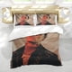 thumbnail image 5 of Lil Pump Conjunto de sábanas temático, trío de piezas, cómodo y amigable con la piel, diseño único, regalo de decoración para el hogar para familiares, amigos y fans, 90 cm * 190 cm, 5 of 6