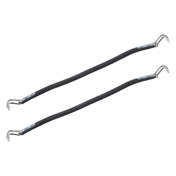 NICEXMAS 2Pcs Lightweight Battery Lift Handle Strap for Outdoor Golf Cart Use Black