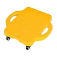 thumbnail image 4 of Patinete de equilibrio para niños, patinete plano deportivo con asa para patio de juegos, gimnasio al aire libre, actividades en el sótano Amarillo, 4 of 8