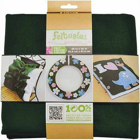 Feltables Pre-Cut Felt 36"X36"-Kelly Green
