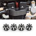 thumbnail image 2 of Xingzhi Premium 4x Head Caps Nut Covers for T120 Ride Flower 0.6x0.9 Inch 1Set, 2 of 6