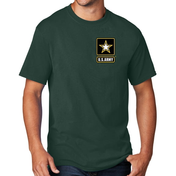 Men's United States Army T-shirt, 4XL Dark Green