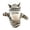 M, variant on Animal Hand Puppets, Plush Zoo Friends Role Play Toys with Working Mouth, Soft Toddler Storytelling Puppets for Preschool Teaching