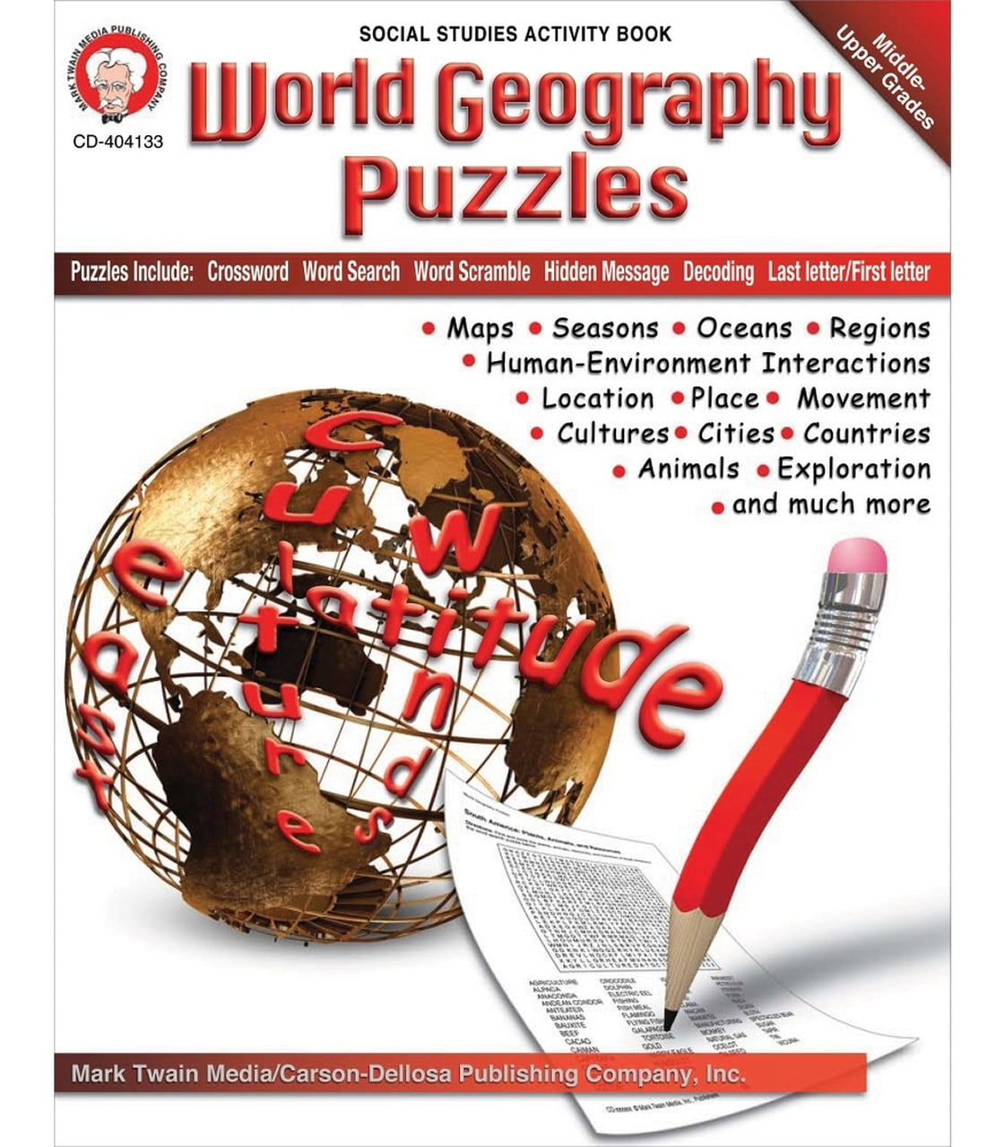 world geography puzzles resource book grade 6 12 ebook walmartcom