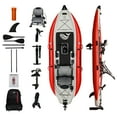 thumbnail image 1 of Nautiqua / ARUBA / Kayak à Pédales de Pêche Paddleboard de Luxe / 1 Personne / Rouge, 1 of 19