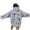 Grey, variant on Women Casual Hooded Sweatshirt With Pocket Comfortable Pullover World Print Design Jeans For Spring Fall Daily Wear Gray S