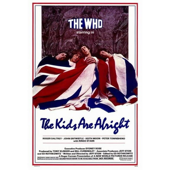 The Kids Are Alright Movie Poster Print (27 x 40)