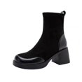 thumbnail image 3 of Botines de mujer 2023, nuevos zapatos de tacón alto y grueso para mujer, 3 of 5