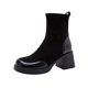 thumbnail image 3 of Botines de mujer 2023, nuevos zapatos de tacón alto y grueso para mujer, 3 of 5