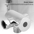 thumbnail image 3 of Tee Shower Adapter, G1/2in Rust  Durable Shower Adapter, for Toilet Kitchen Hotel Bathroom, 3 of 8