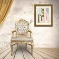 thumbnail image 3 of Wang, Melissa 25x32 Gold Ornate Wood Framed with Double Matting Museum Art Print Titled - Aqua Pools III, 3 of 4